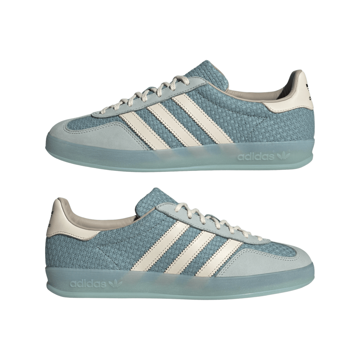 adidas Gazelle Indoor Cotton Weave Pack Light Blue