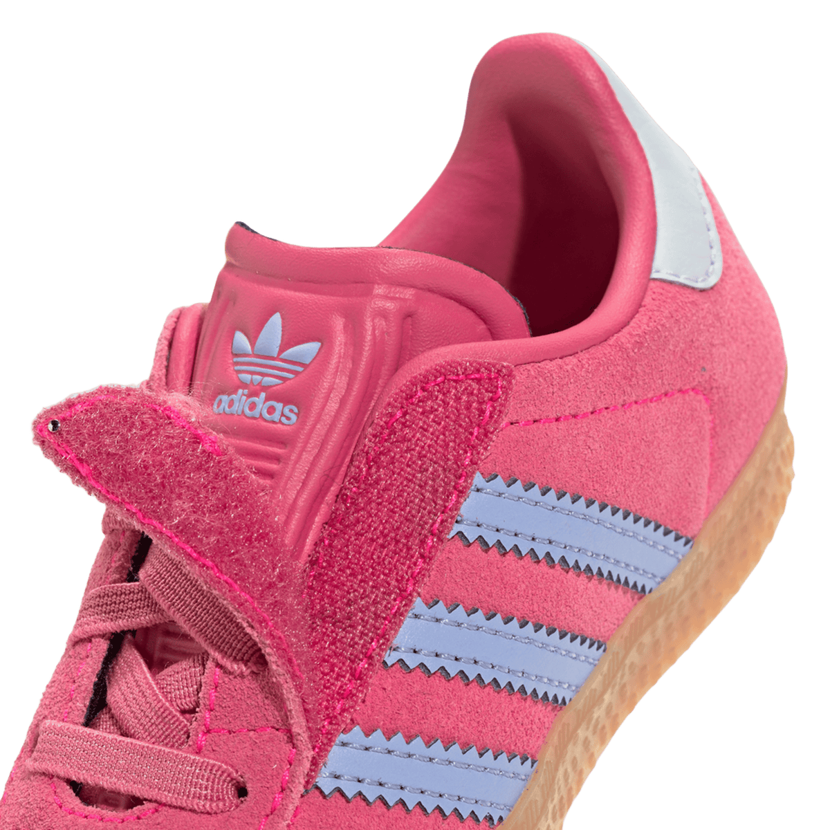 adidas Gazelle Comfort Closure Shock Pink Blue Spark Halo Blue (TD)