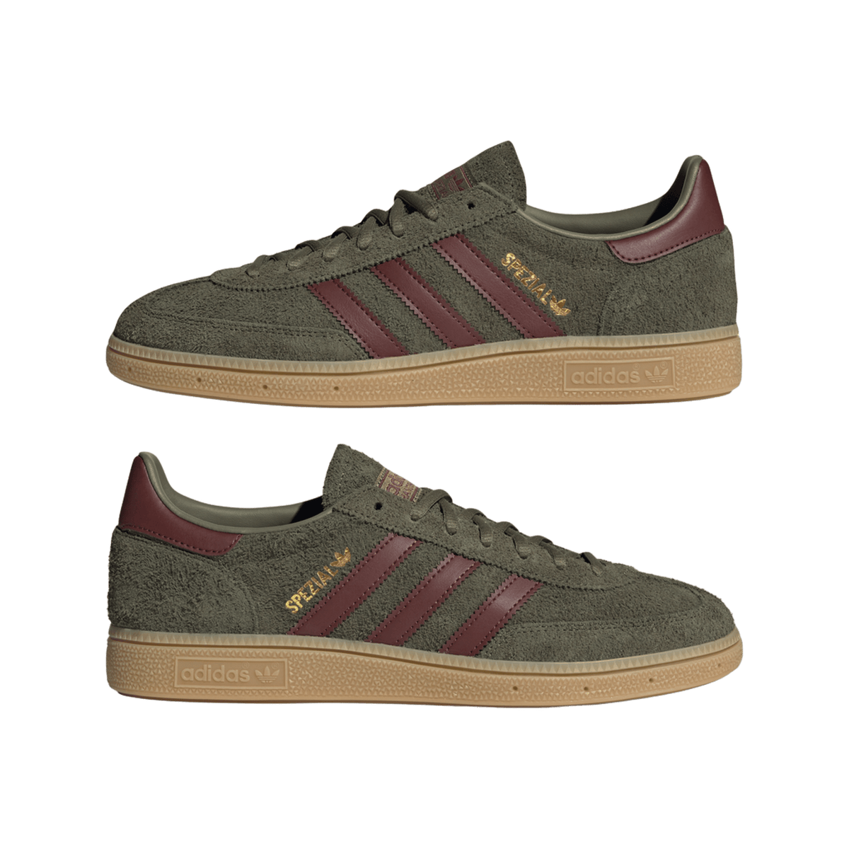 adidas Handball Spezial Focus Olive Fox Brown Gum