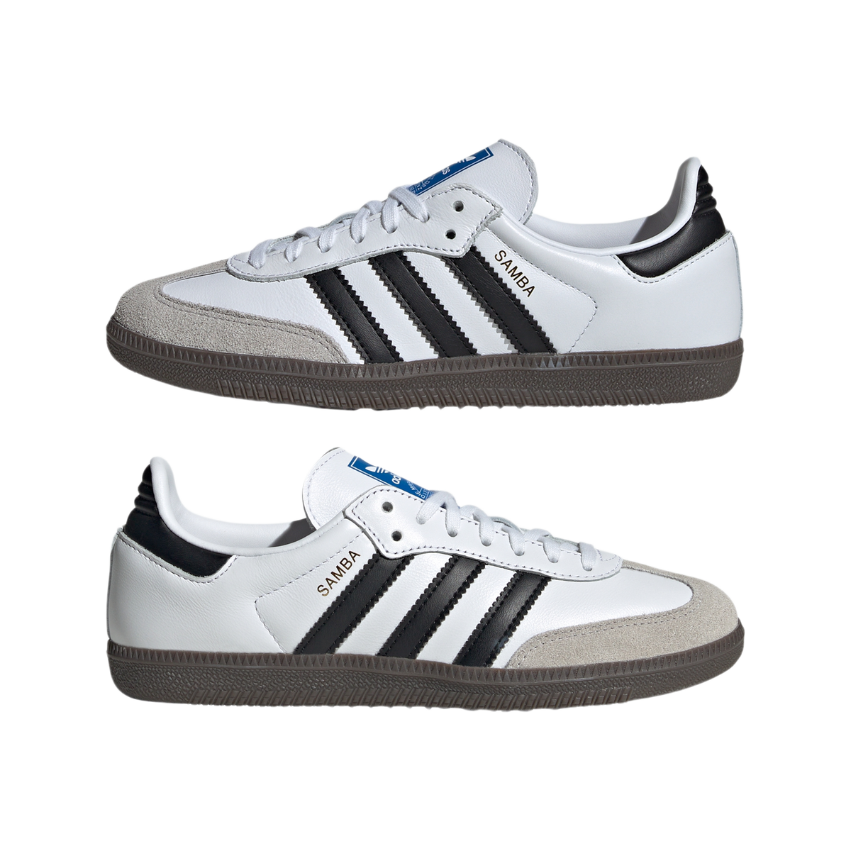 adidas Samba OG Cloud White Core Black (GS)