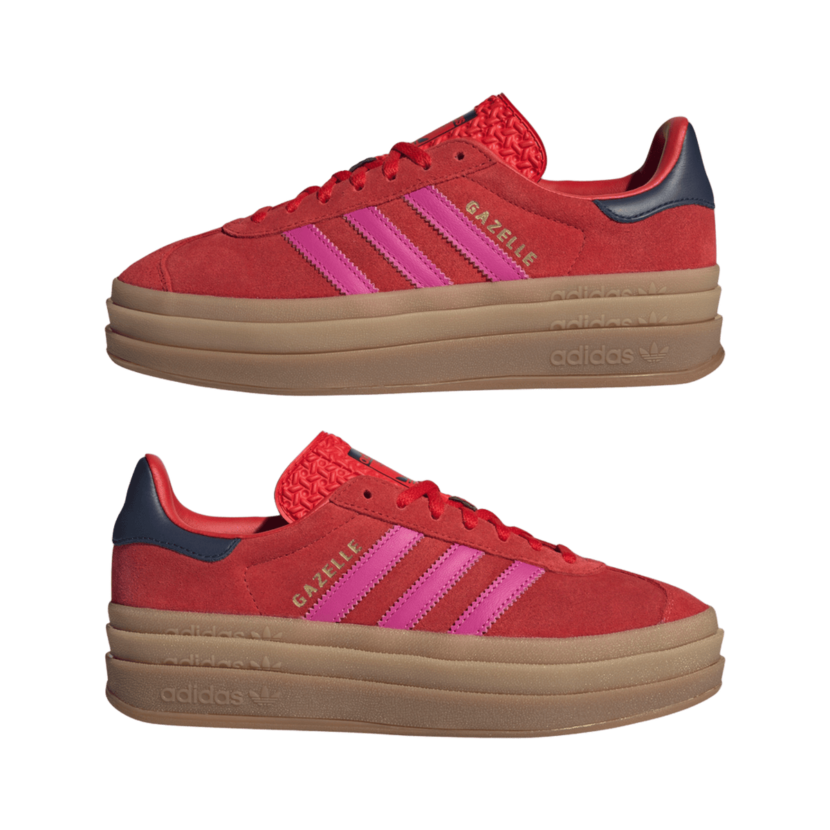 adidas Gazelle Bold Red Semi Lucid Fuchsia (Women's)