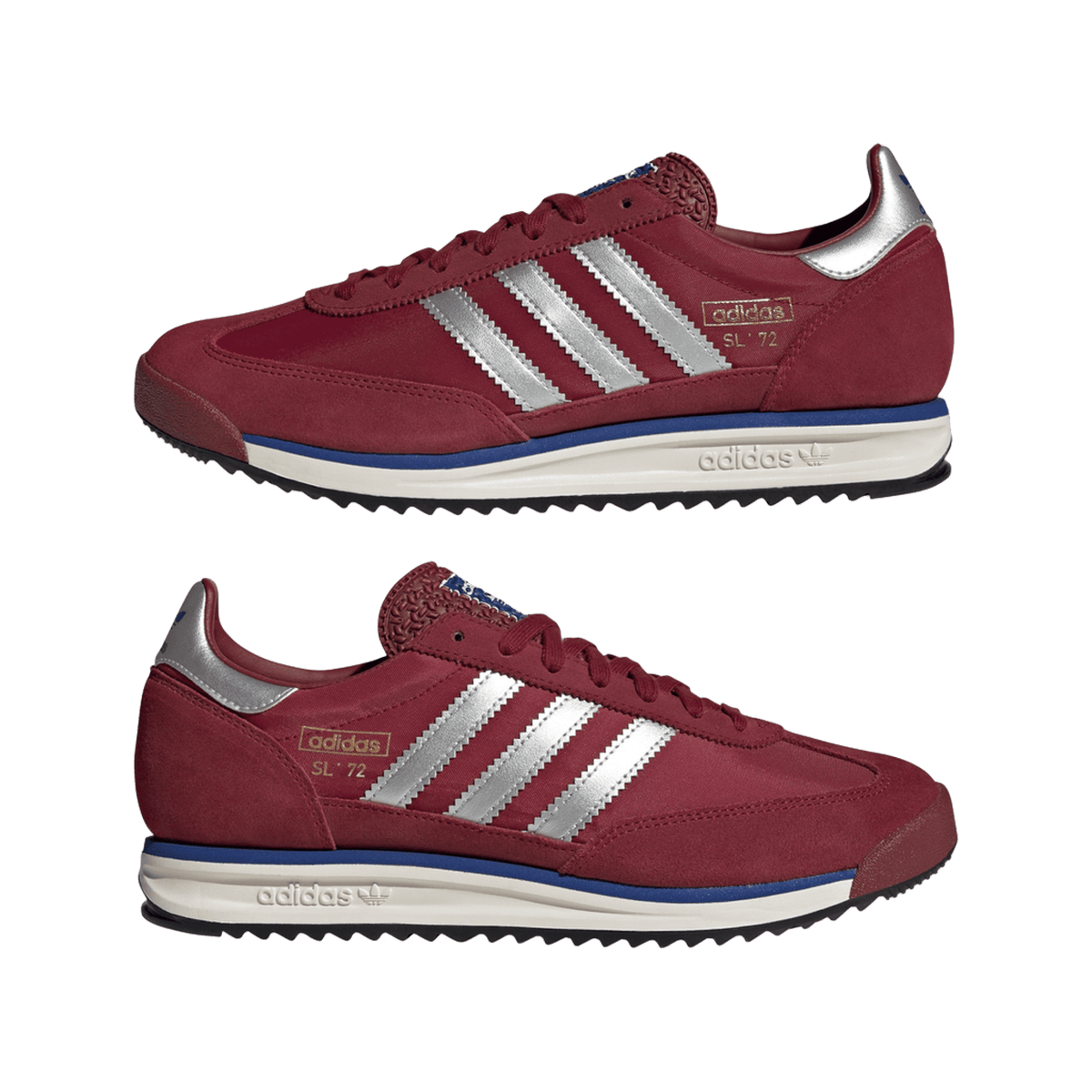 adidas SL 72 RS Noble Maroon Silver Metallic