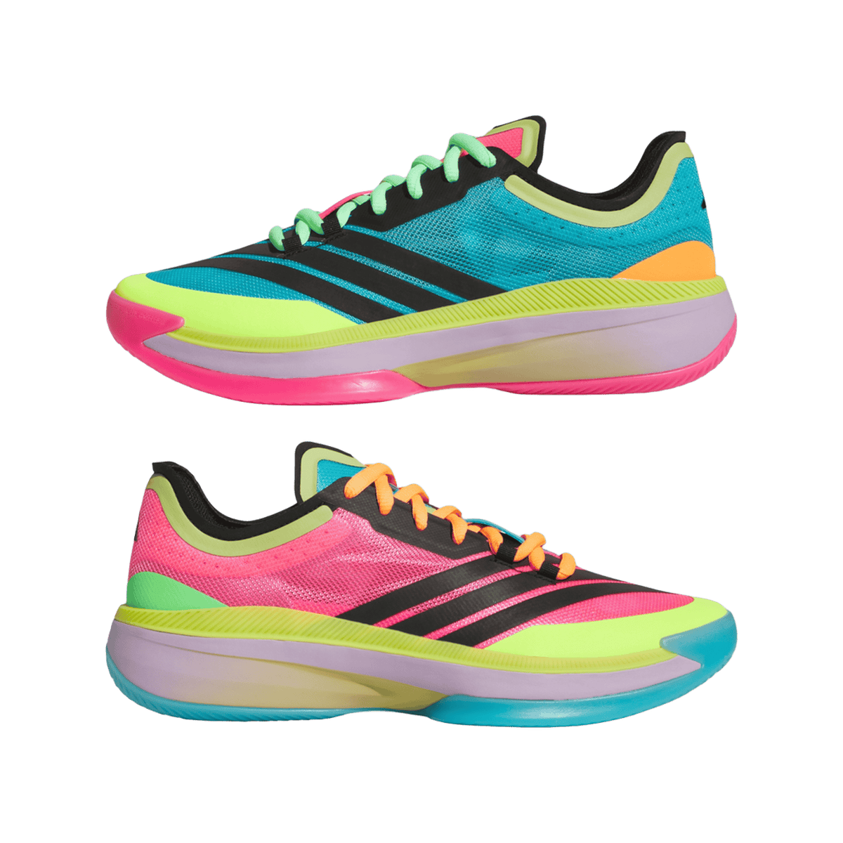 adidas Adizero Select 3.0 Low Lucid Pink Preloved Lime