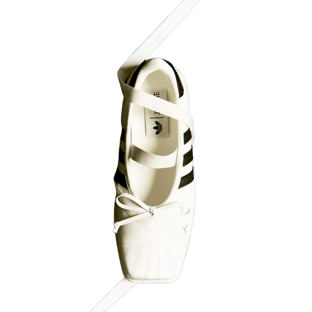 adidas Superstar Square Toe Ballet JENNIE Off White Black (Women's)