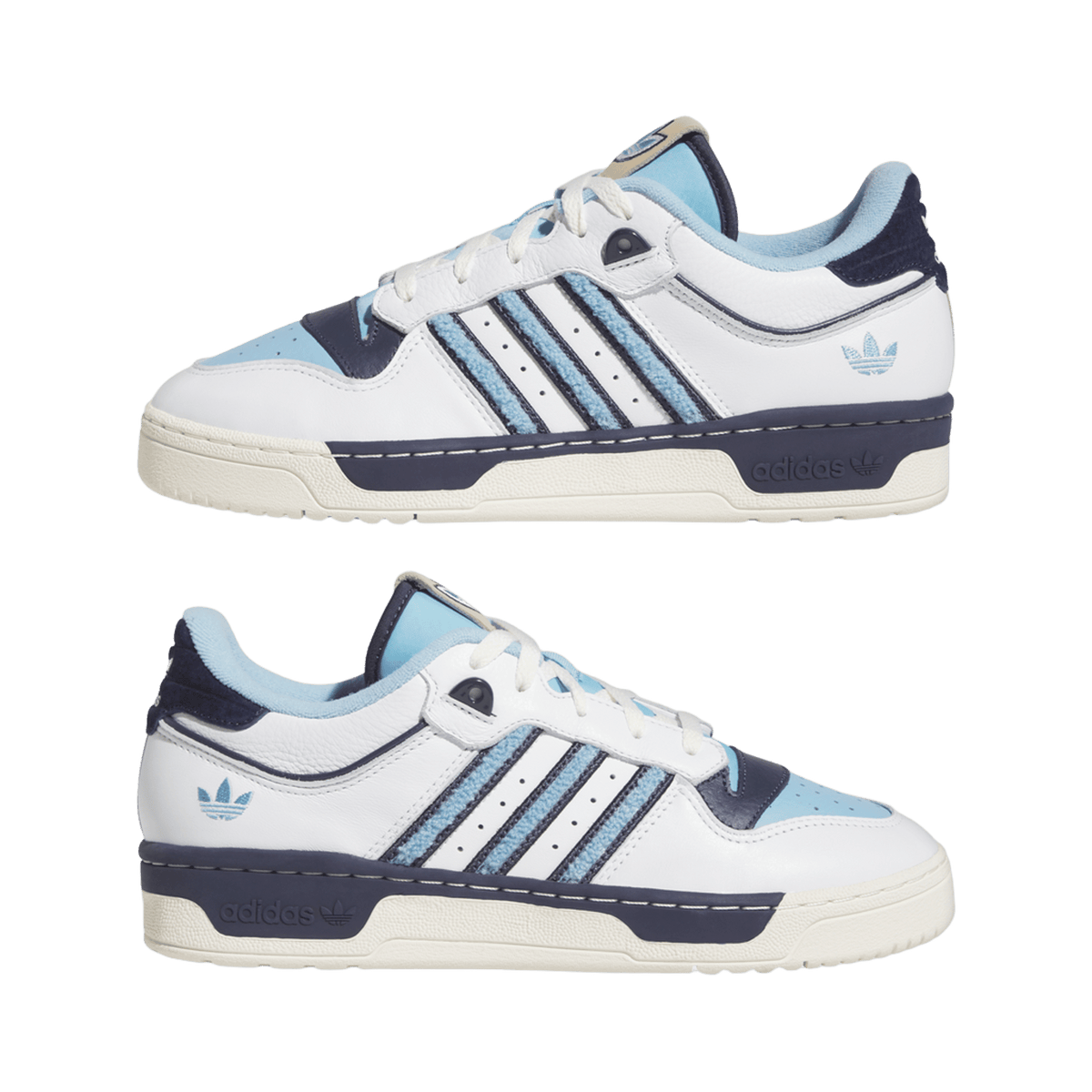 adidas Rivalry Low 86 Cloud White Clear Blue Shadow Navy