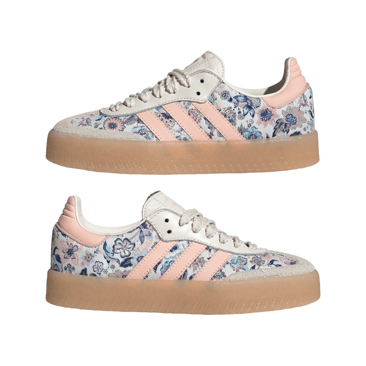 adidas Sambae Liberty London Off White Blush Pink (GS)