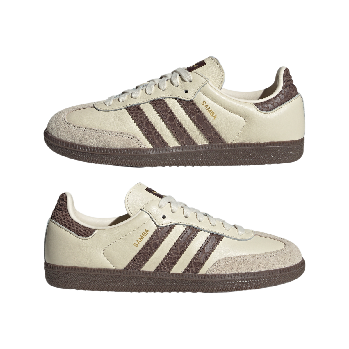 adidas Samba OG Cream Earth Strata Maroon (Women's)