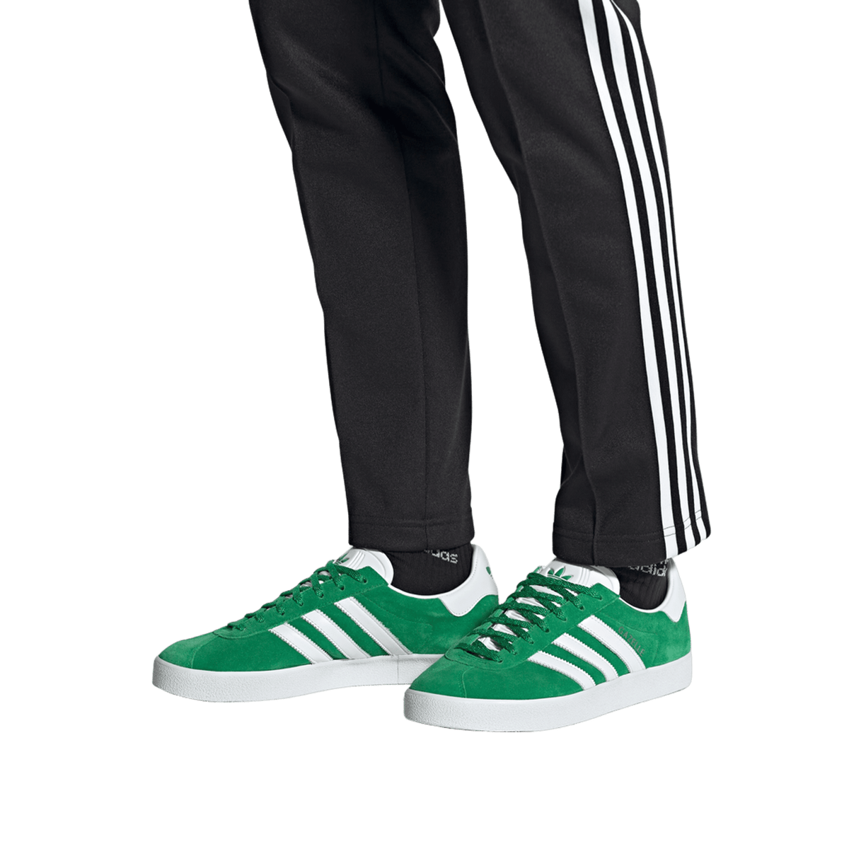 adidas Gazelle 85 Green White Gold Metallic