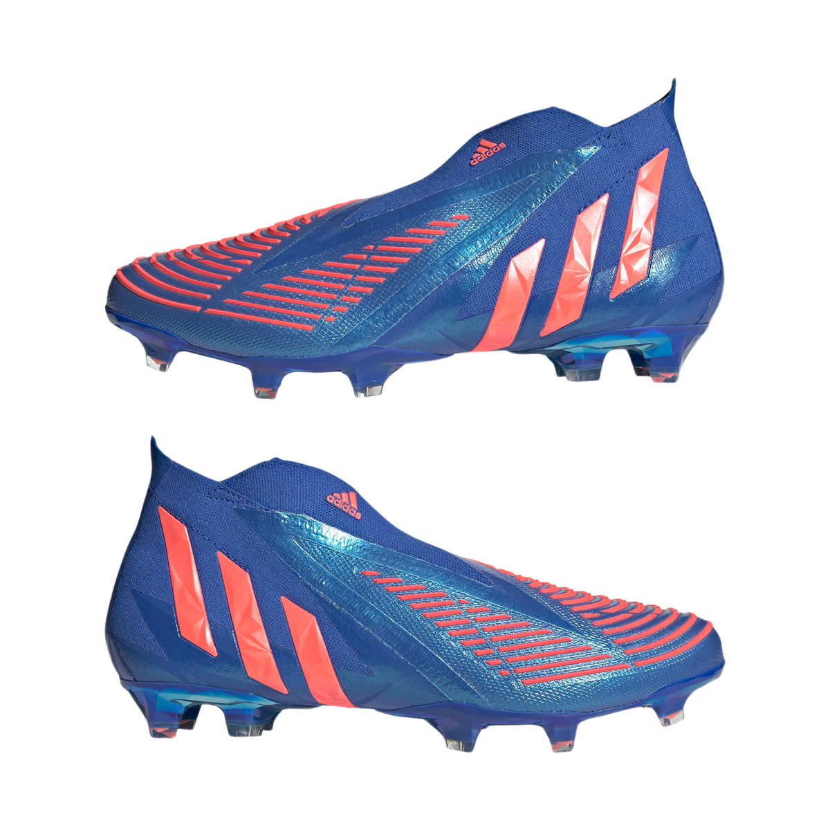 adidas Predator Edge+ FG Hi-Res Blue Turbo