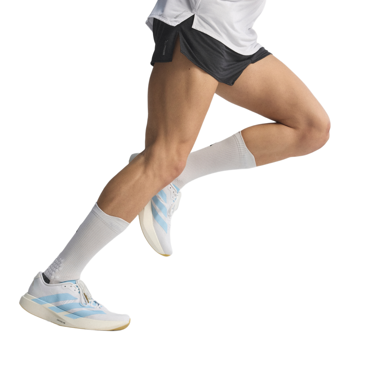 adidas Adizero Evo SL White Clear Blue