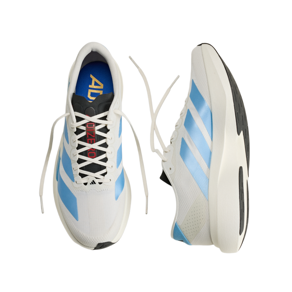 adidas Adizero EVO SL Woven Off White Light Blue Red