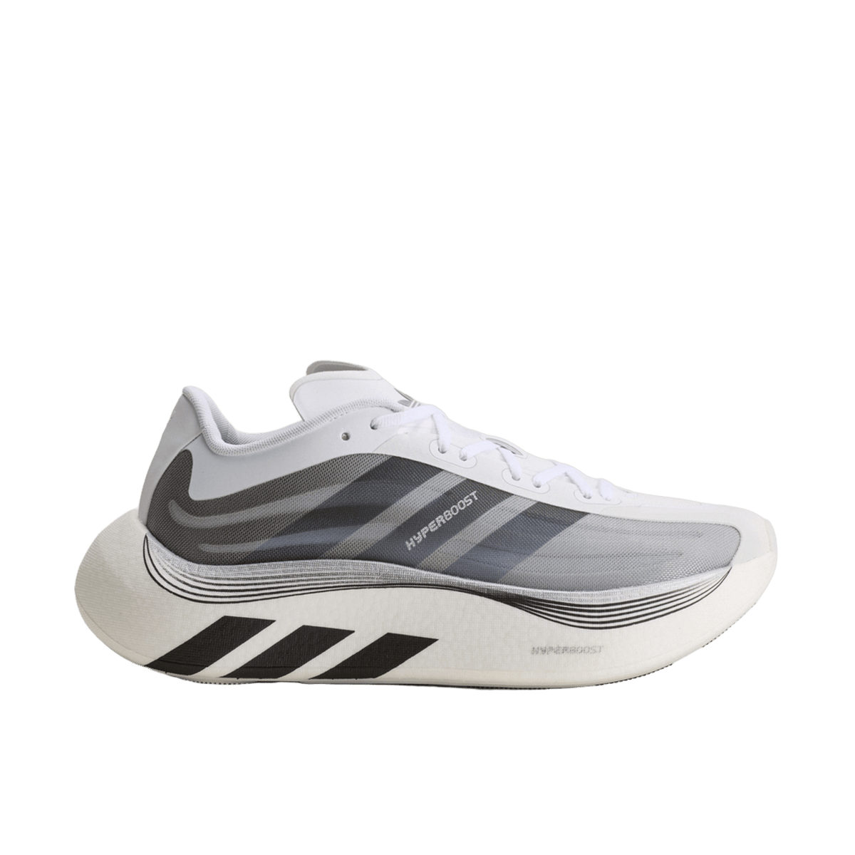 adidas Hyper Boost Euphoria LT Black White Silver Metallic
