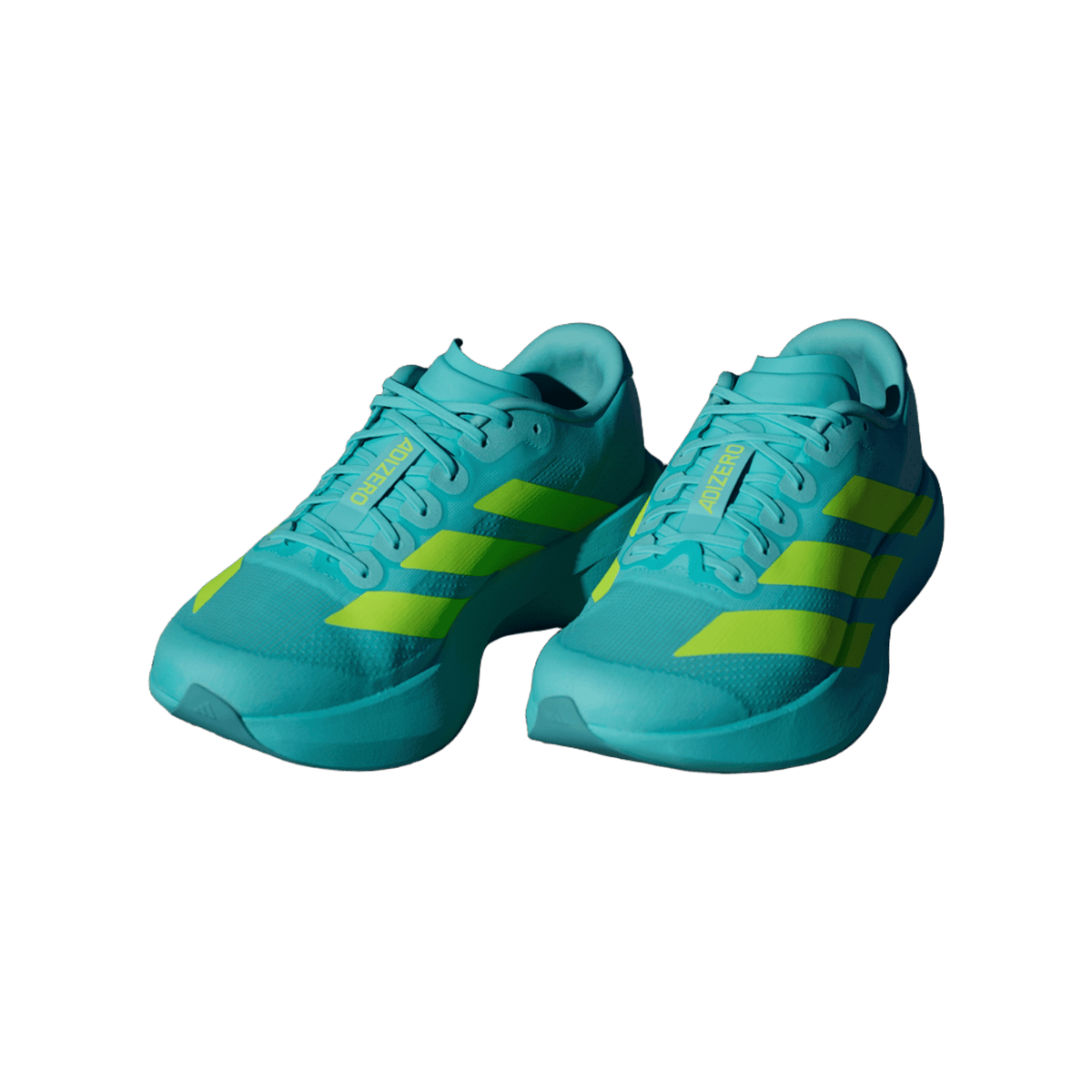 adidas Adizero Evo SL Flash Aqua Lucid Lemon