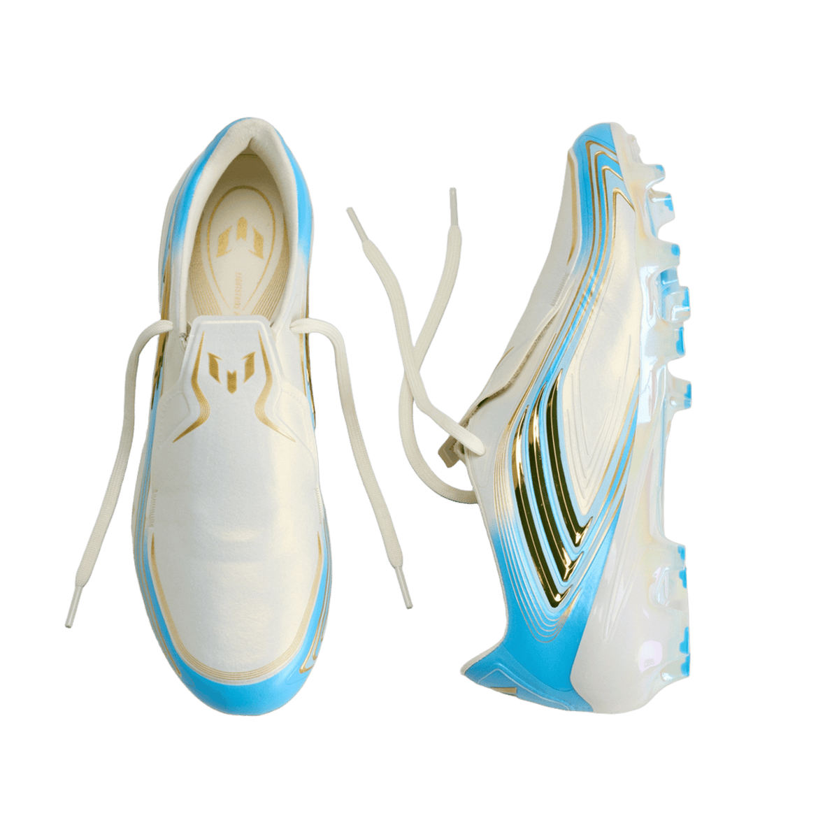 adidas F50 Elite Messi FG Ivory Blue Burst (El Ultimo Tango - Last Tango)