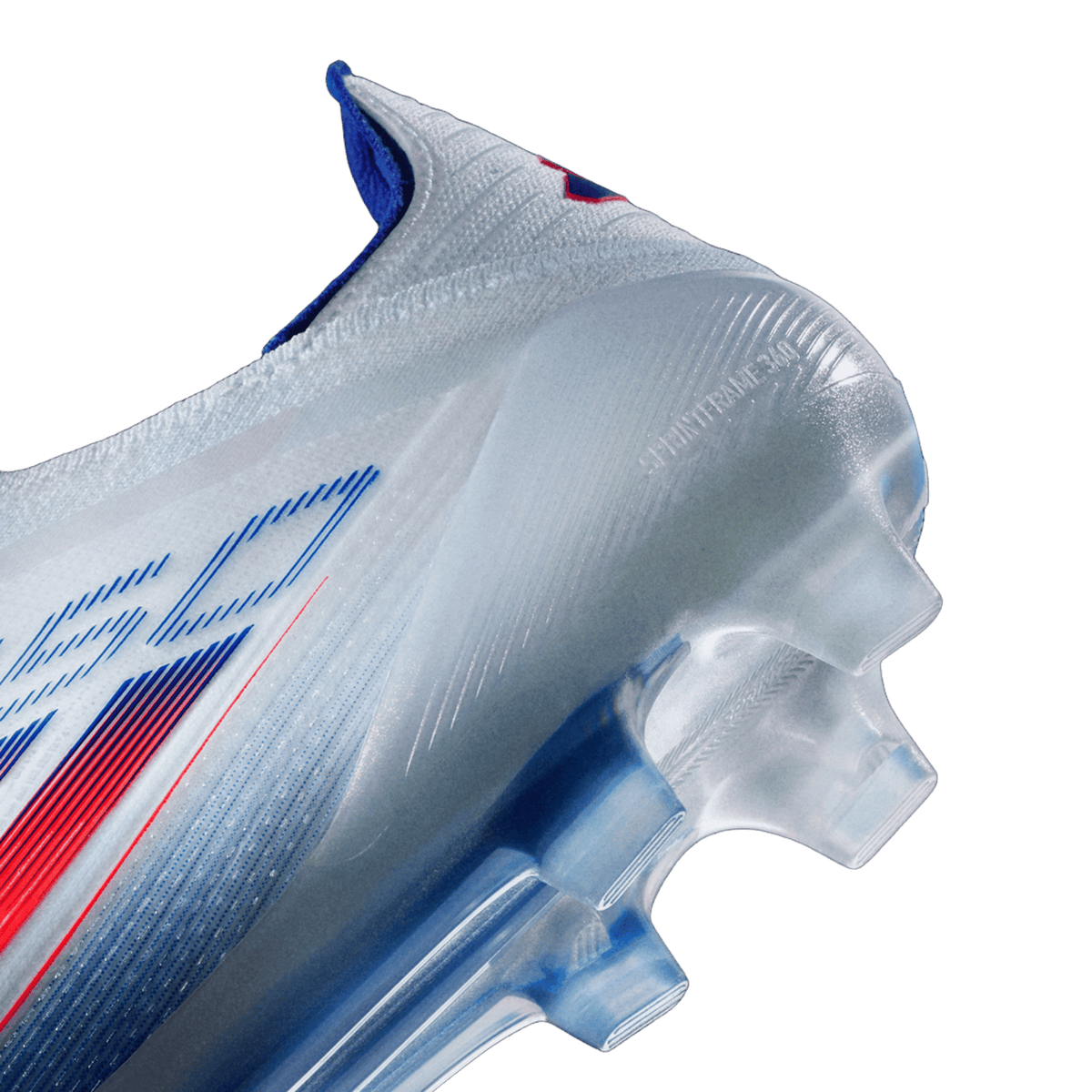 adidas F50 Elite Laceless FG Cloud White Solar Red Lucid Blue