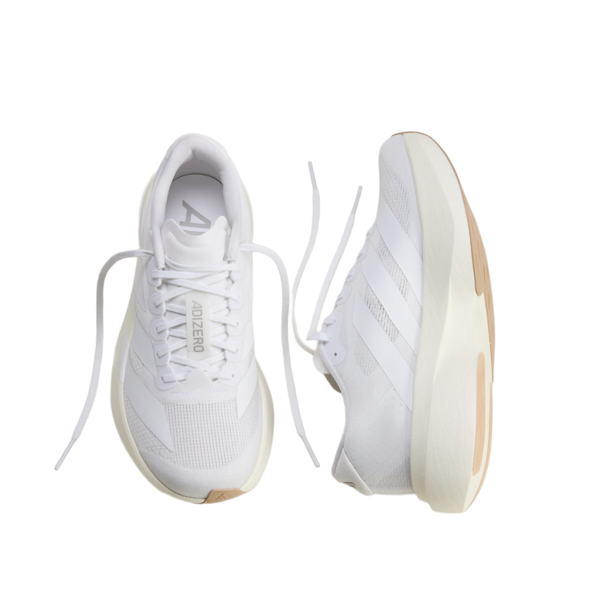 adidas Adizero Evo SL White Warm Sandstone (Women's)