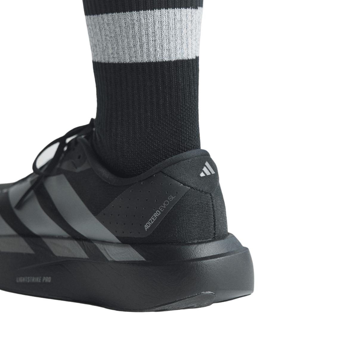 adidas Adizero Evo SL Core Black Iron Metallic (Women's)