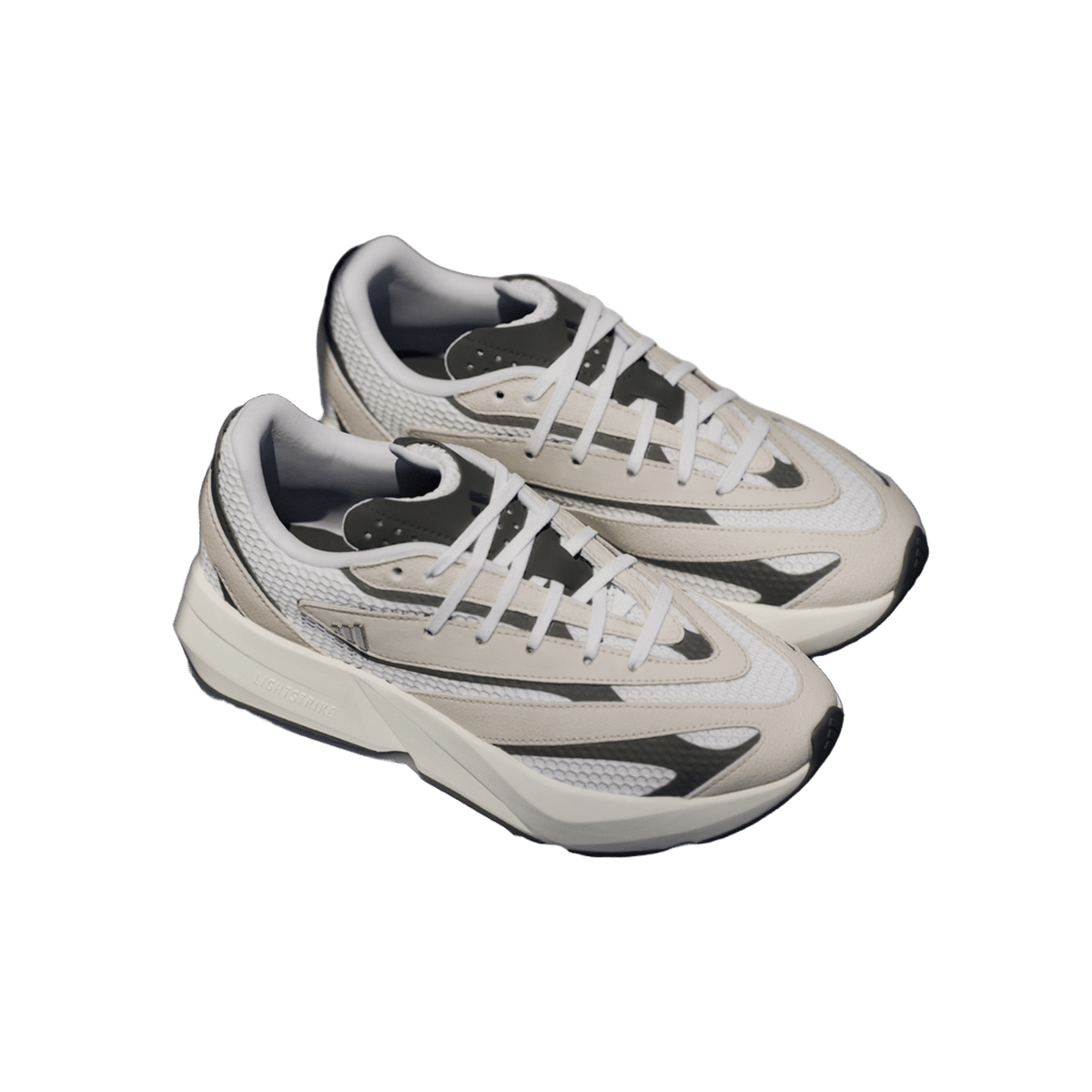 adidas Lightstride Alumina Silver Metallic Core Black (Women's)