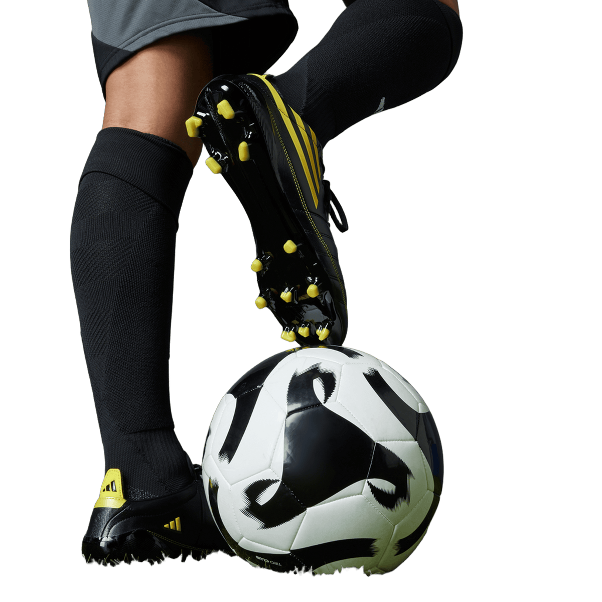 adidas F50 Elite Leather 2010 FG Remake Pack Black Yellow