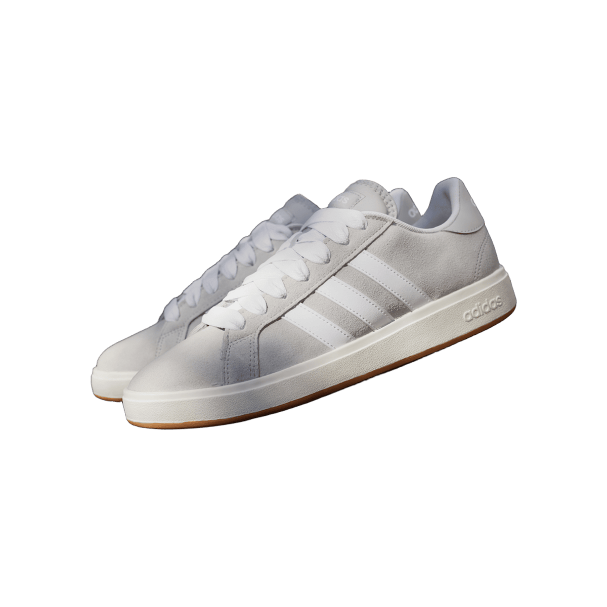 adidas Grand Court Base 00s Grey Two Cloud White Gum