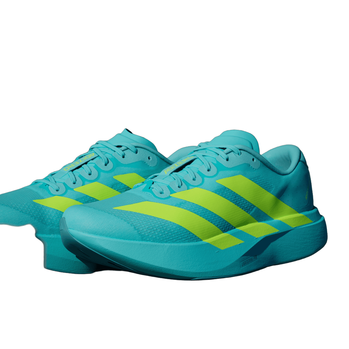 adidas Adizero Evo SL Flash Aqua Lucid Lemon