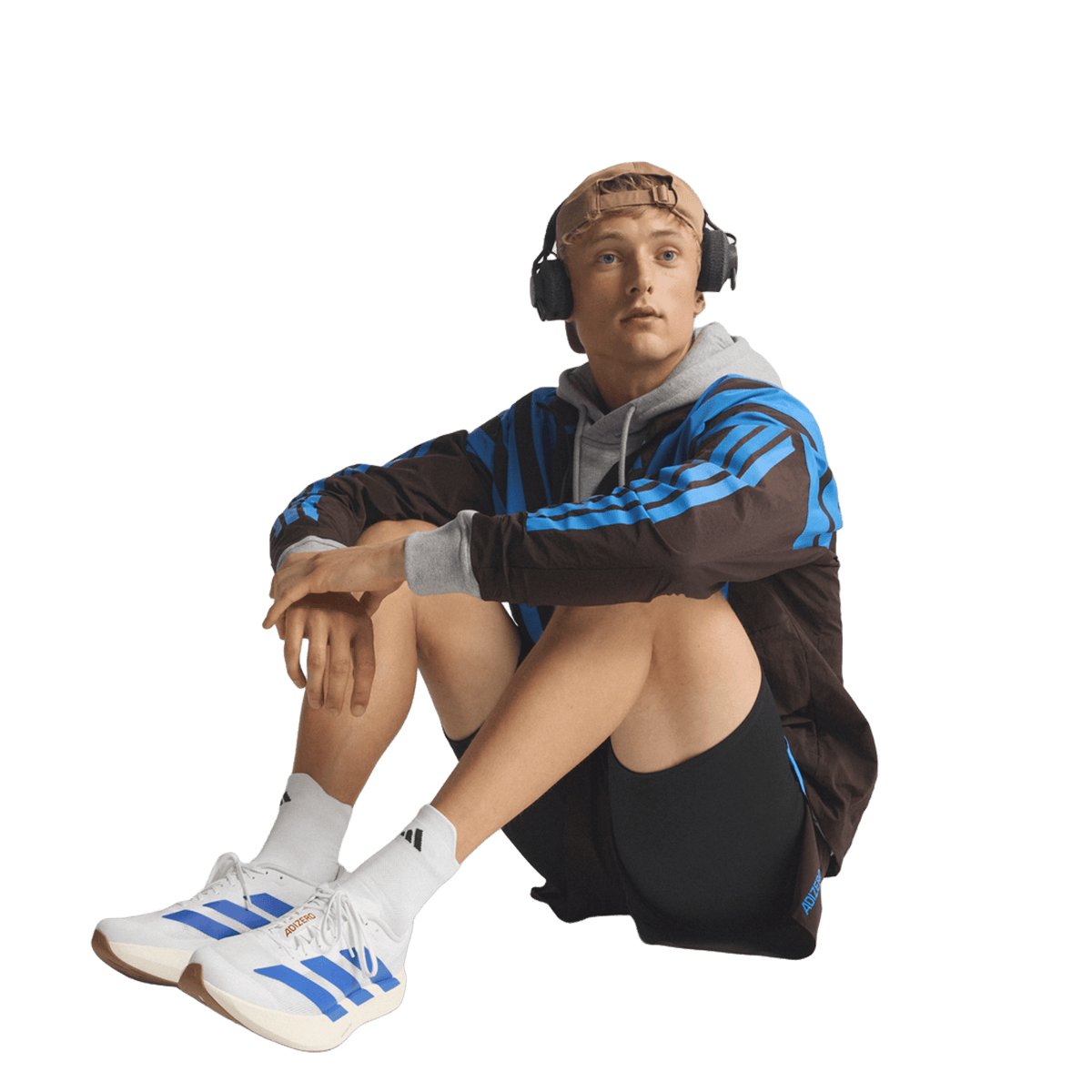 adidas Adizero Evo SL White Royal Blue