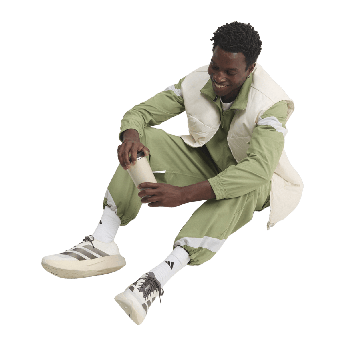 adidas Adizero Evo SL Off White Aurora Comet