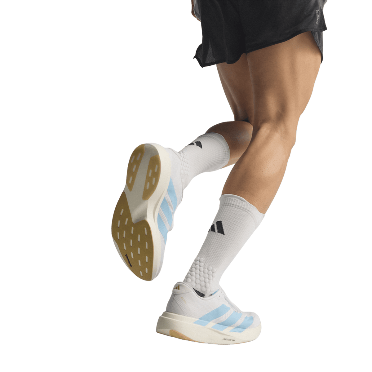 adidas Adizero Evo SL White Clear Blue