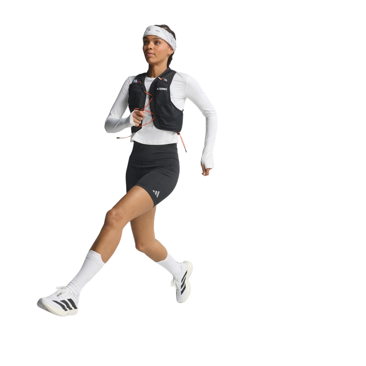 adidas Adizero Evo SL White Black (Women's)