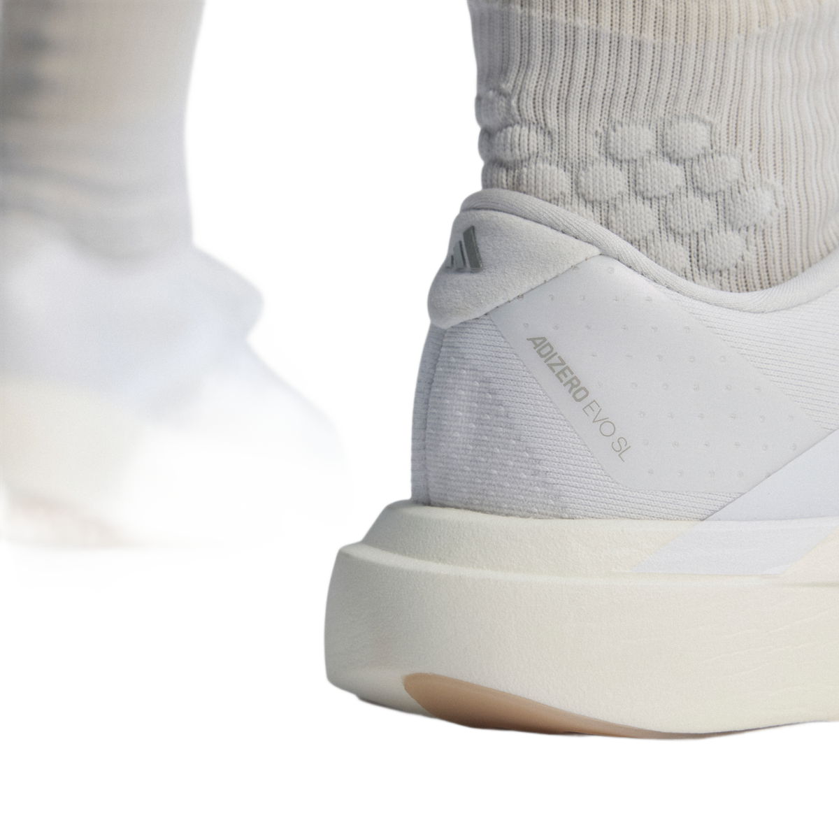 adidas Adizero Evo SL White Warm Sandstone (Women's)