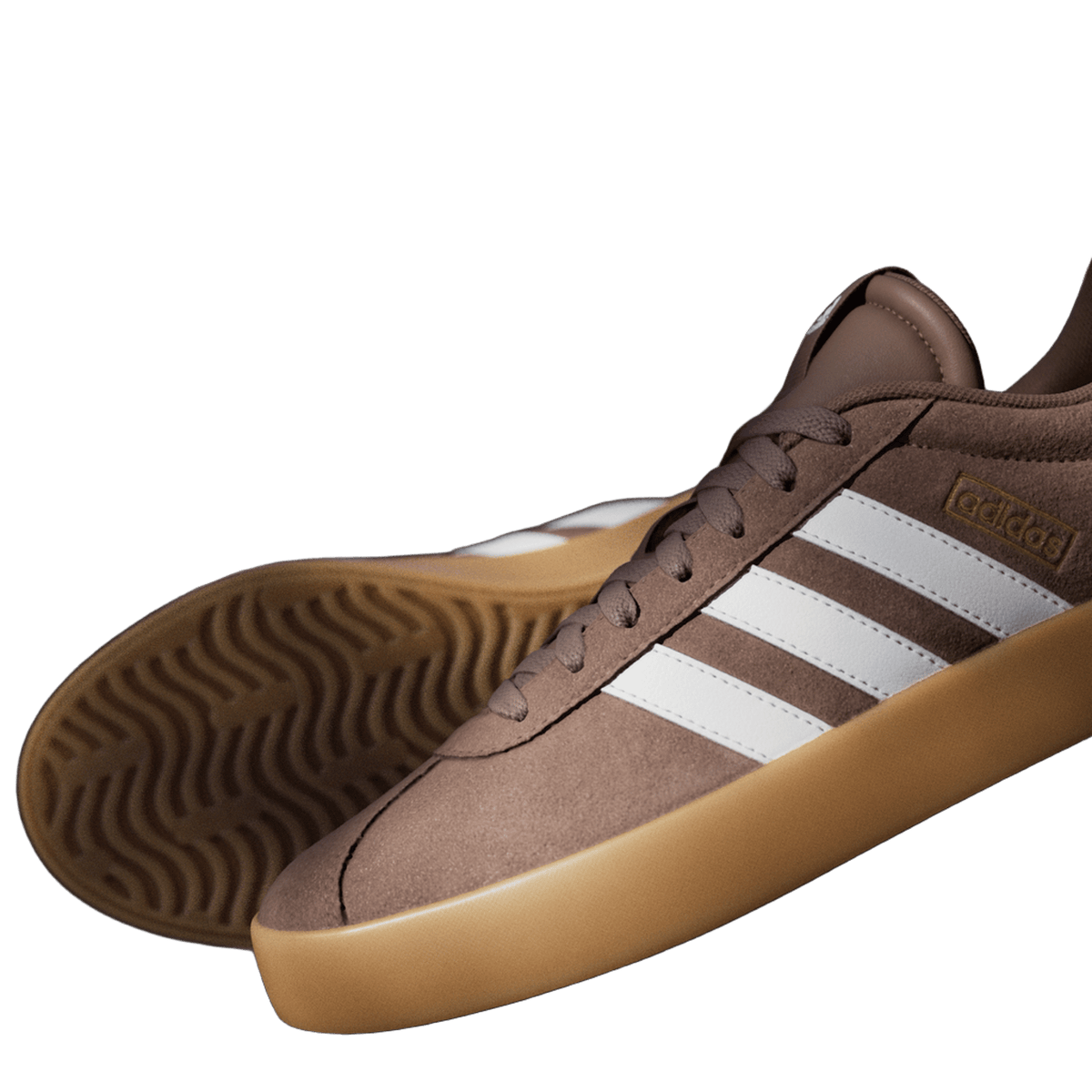 adidas VL Court 3.0 Earth Strata Cloud White Gold Metallic