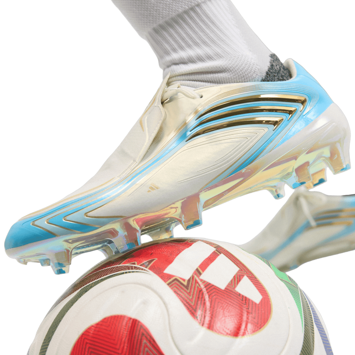 adidas F50 Elite Messi FG Ivory Blue Burst (El Ultimo Tango - Last Tango)