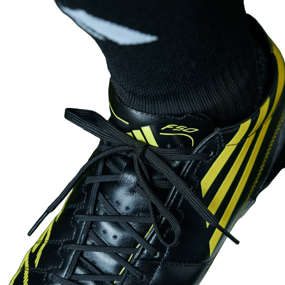 adidas F50 Elite Leather 2010 FG Remake Pack Black Yellow