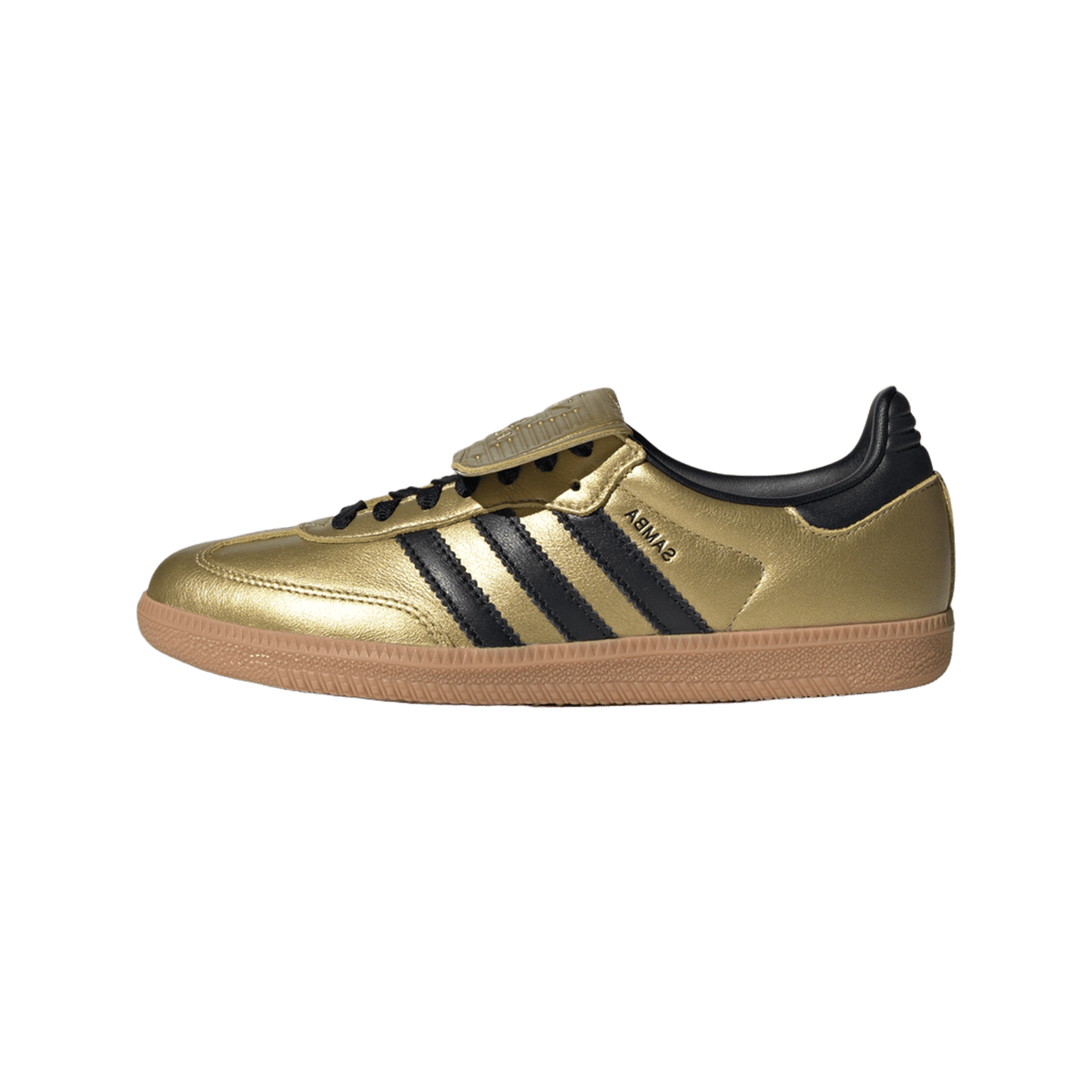 adidas Samba LT Gold Metallic Black Gum (Women's)