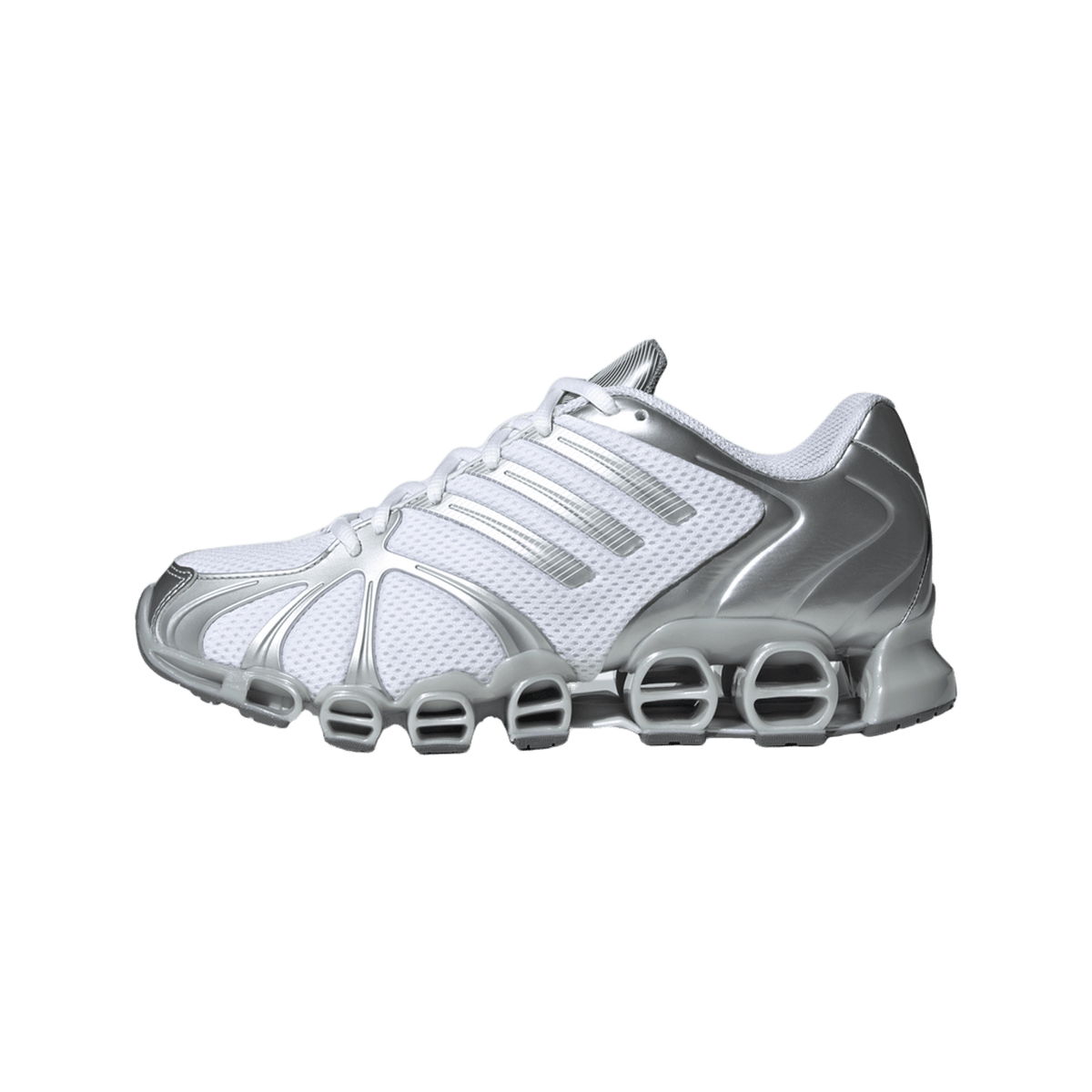 adidas Mega Ghostride Cloud White Silver Metallic Matte Silver (Women's)