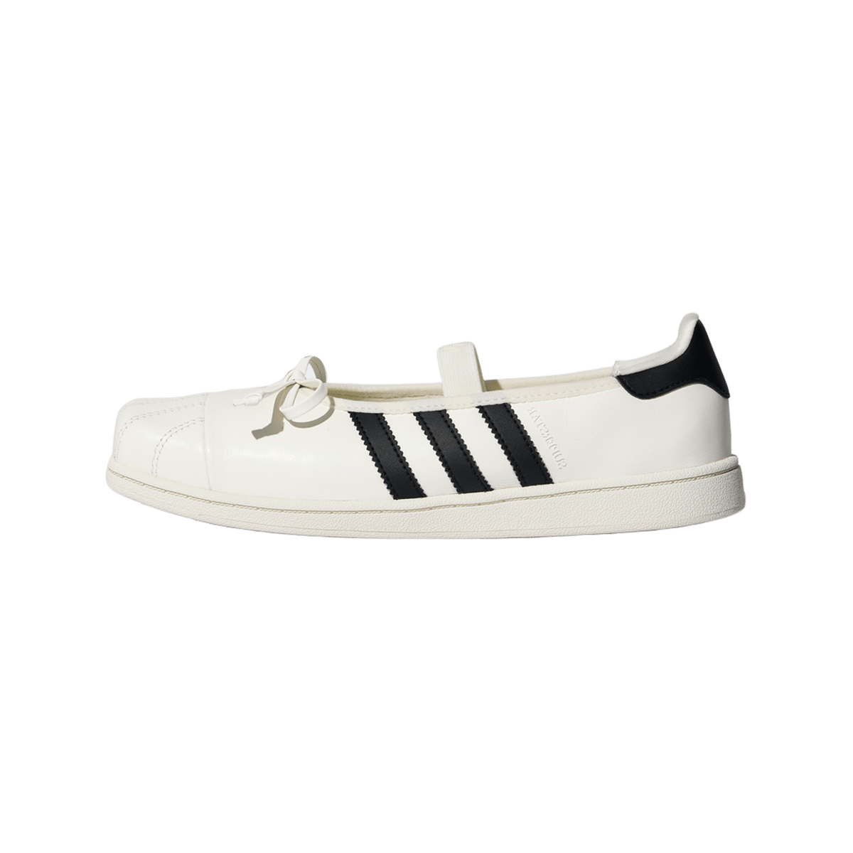 adidas Superstar Square Toe Ballet JENNIE Off White Black (Women's)
