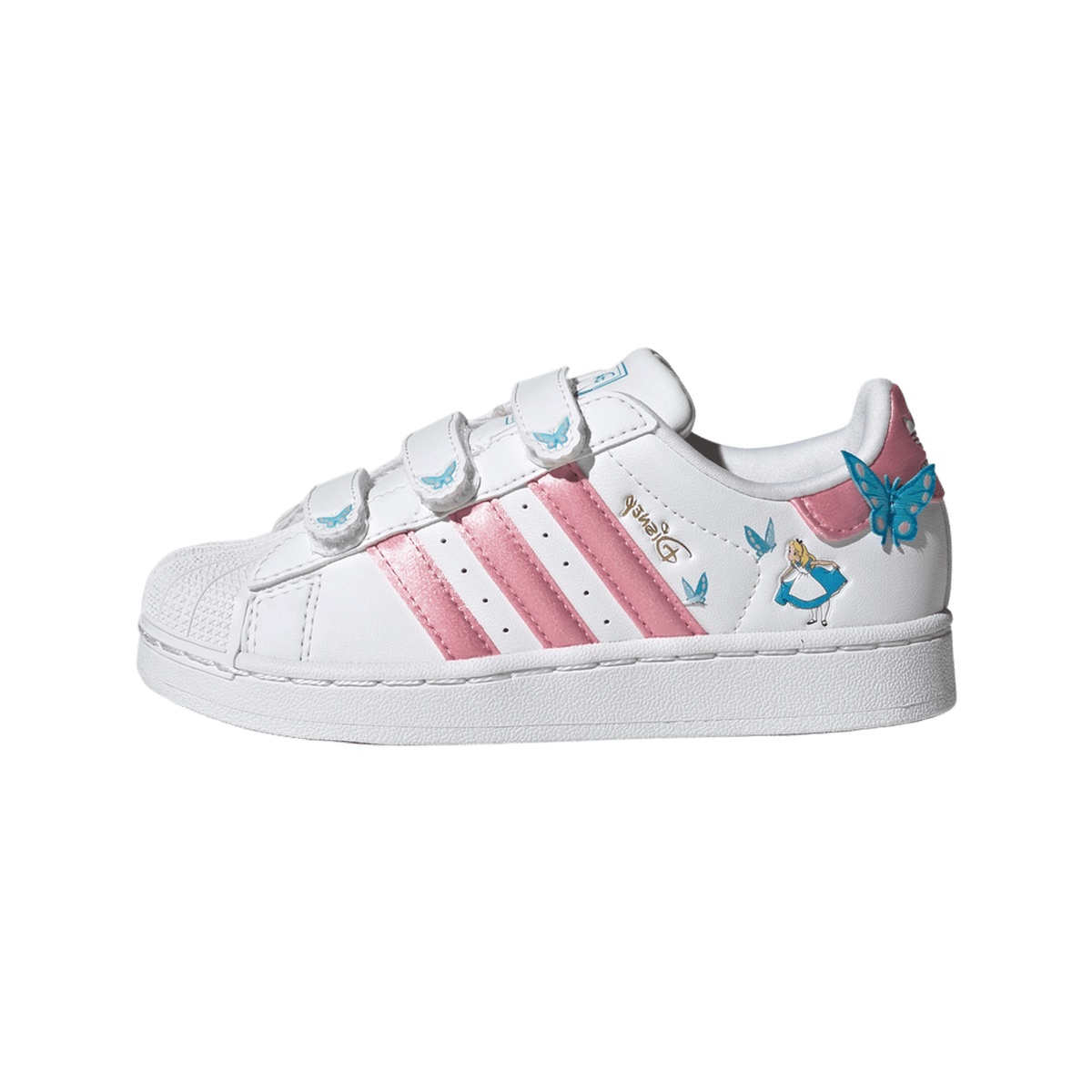 adidas Superstar II Comfort Closure Disney White Light Pink Aquamarine (PS)