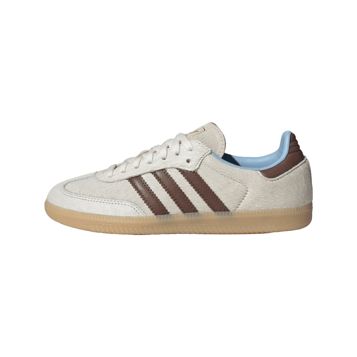 adidas Samba OG Cream White Earth Strata Pony Hair (Women's)