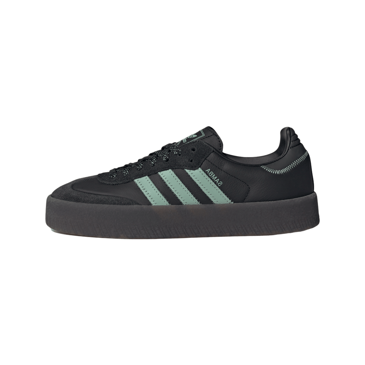 adidas Sambae Core Black Haze Green (Women's)