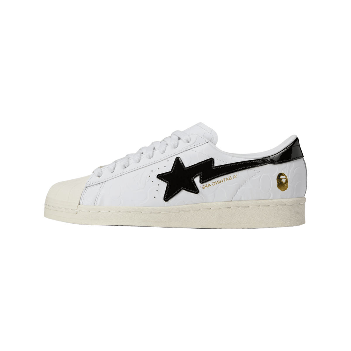 adidas Superstar Vintage Bape White Black