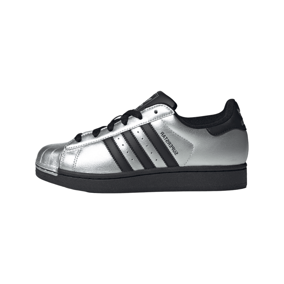 adidas Superstar II Silver Metallic Black (Women's)