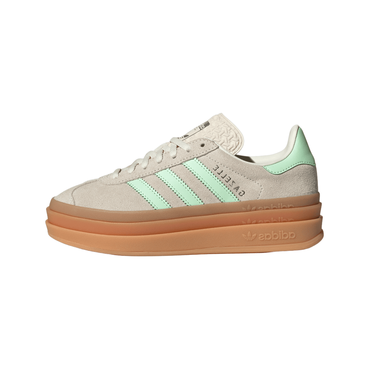 adidas Gazelle Bold Wonder White Semi Green Spark (GS)