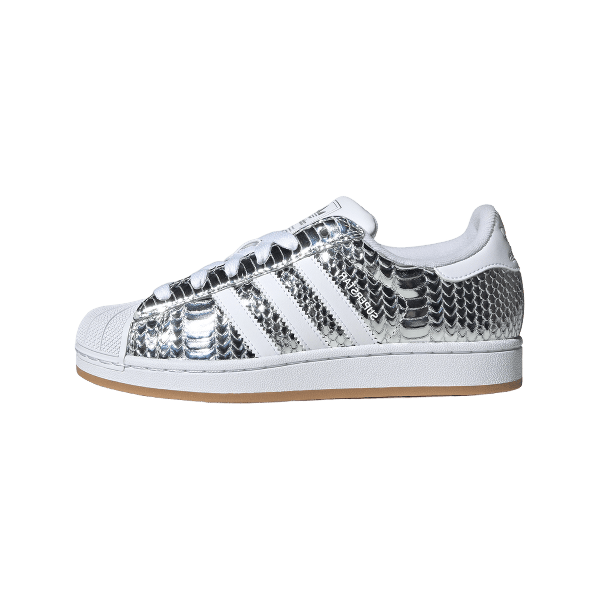 adidas Superstar II Patent Snakeskin Silver Metallic (Women's)