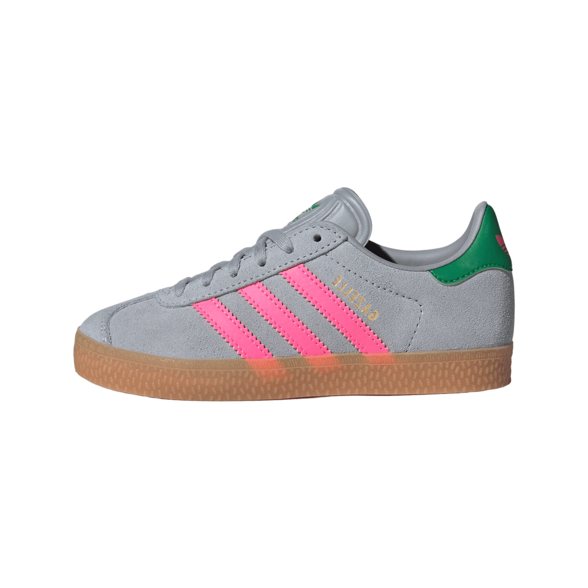 adidas Gazelle Halo Silver Lucid Pink Green (PS)