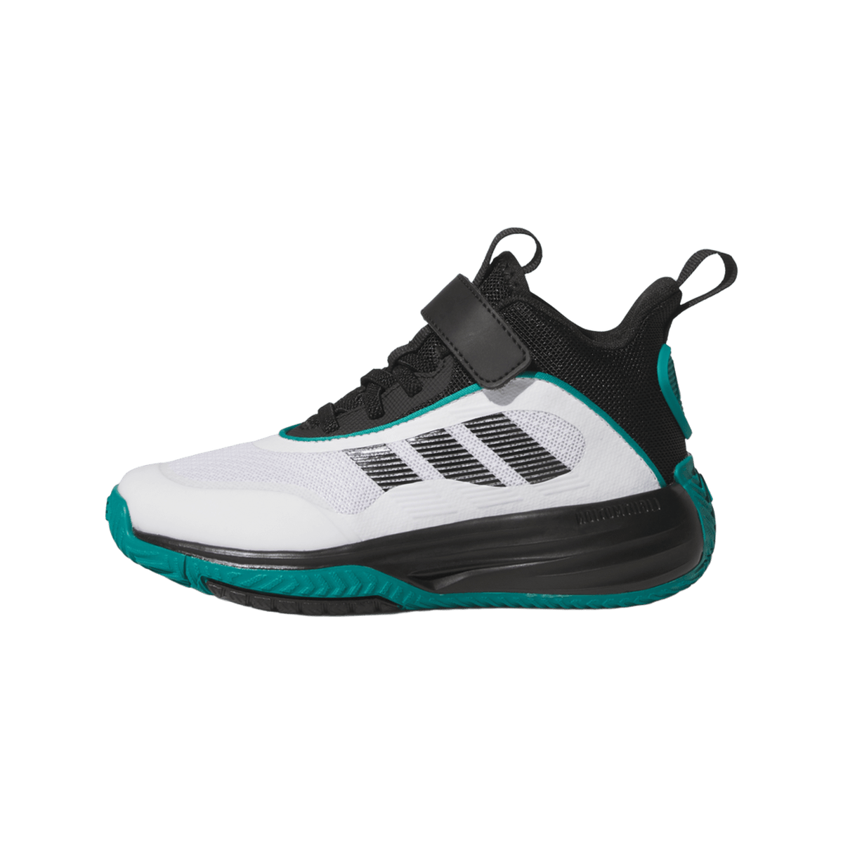 adidas Ownthegame 3.0 Cloud White Core Black Pure Teal (GS)