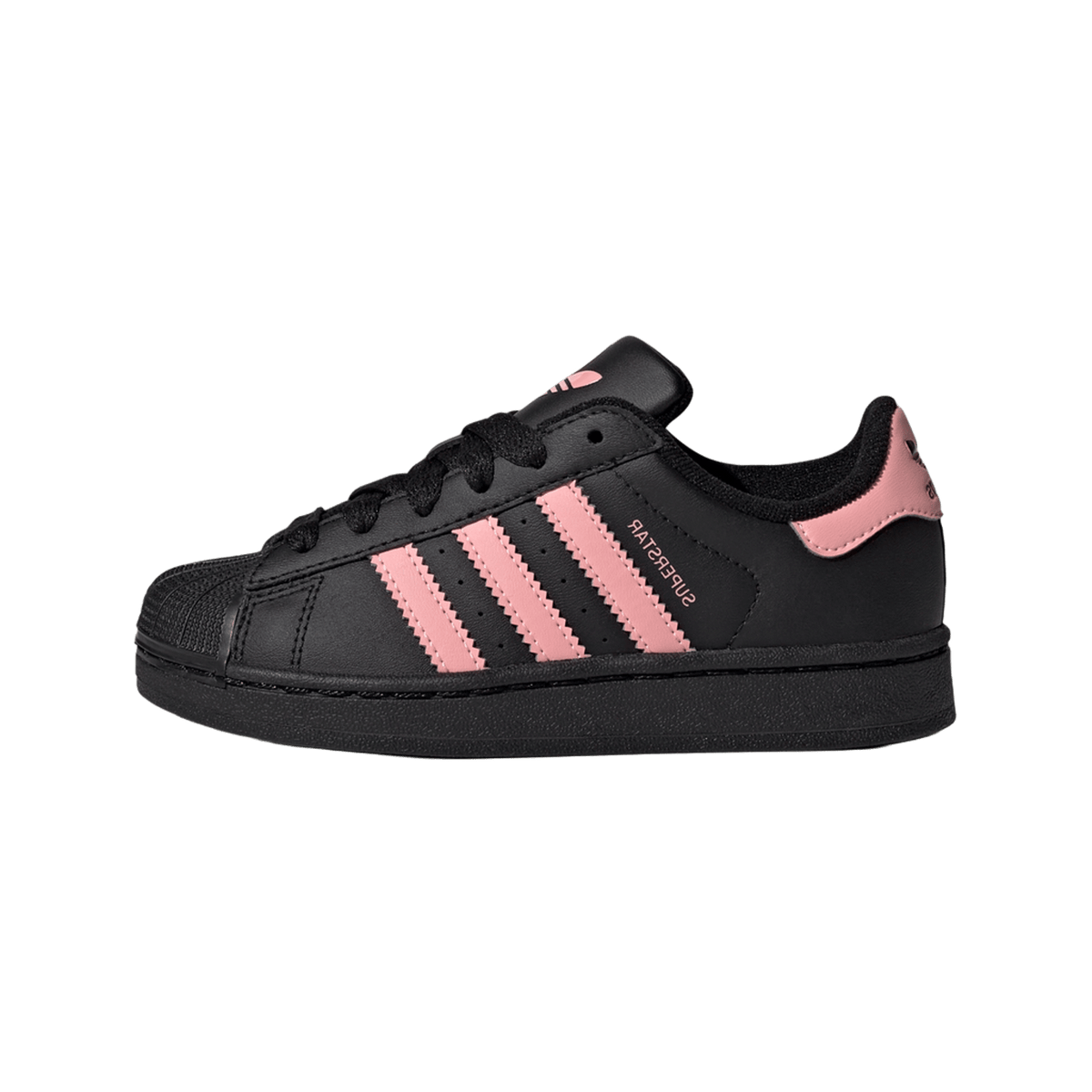 adidas Superstar II Black Glow Pink (PS)
