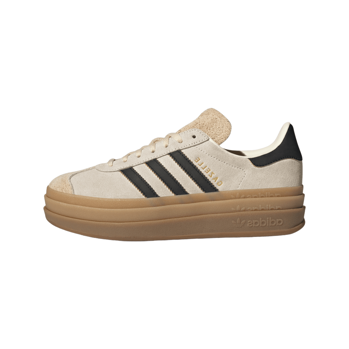 adidas Gazelle Cream White Core Black Sand Strata (Women's)