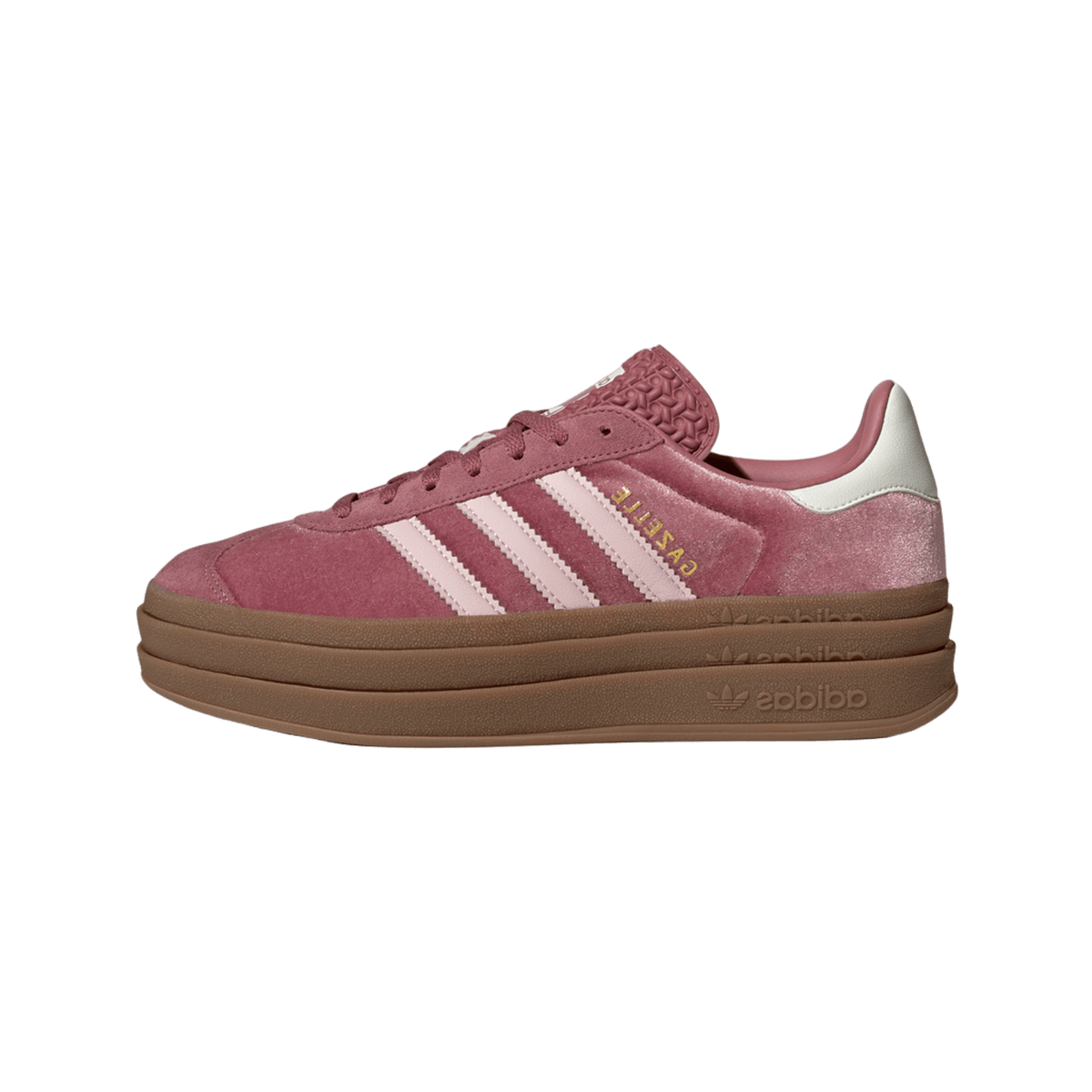 adidas Gazelle Bold Sandy Pink Velvet (Women's)