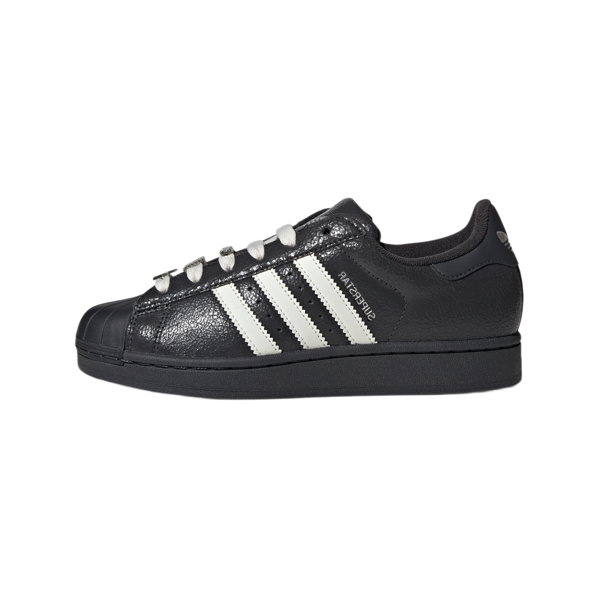 adidas Superstar II Carbon Off White Silver Metallic (Women's)