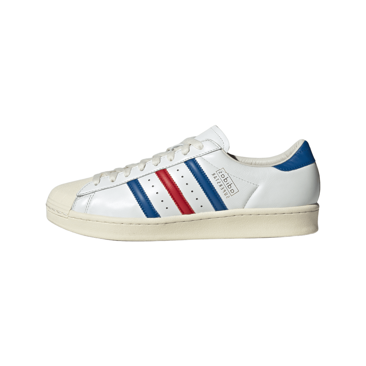 adidas Superstar Vintage White Blue Better Scarlet Made in Germany